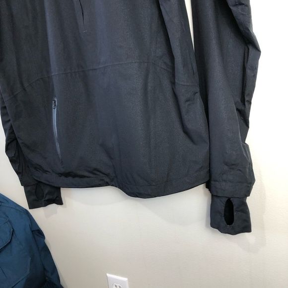 LULULEMON Men’s Black/Grey Lightweight Sprint Jacket size X-Large - Picture 6 of 7